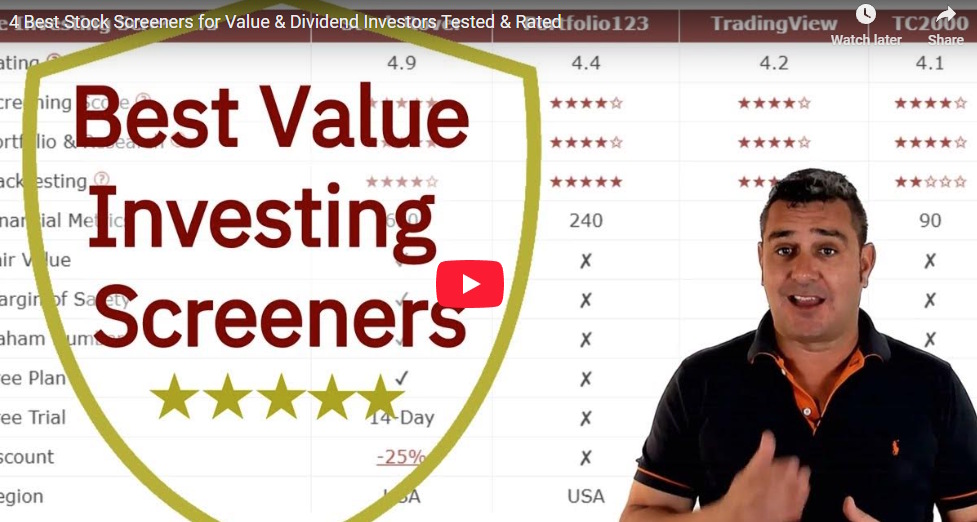 4 Excellent Screeners for Value Investors | In-Depth Test