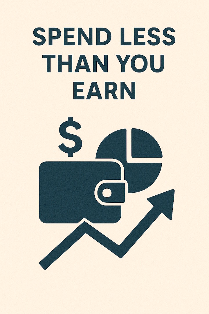 Spend Less Than You Earn — Your savings rate matters most