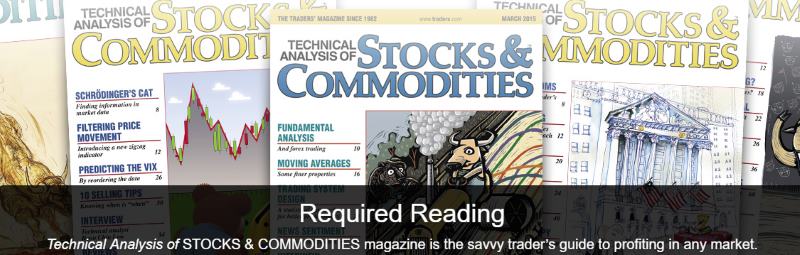 Click to Check Out Stocks & Commodities Magazine Stocks & Commodities Magazine